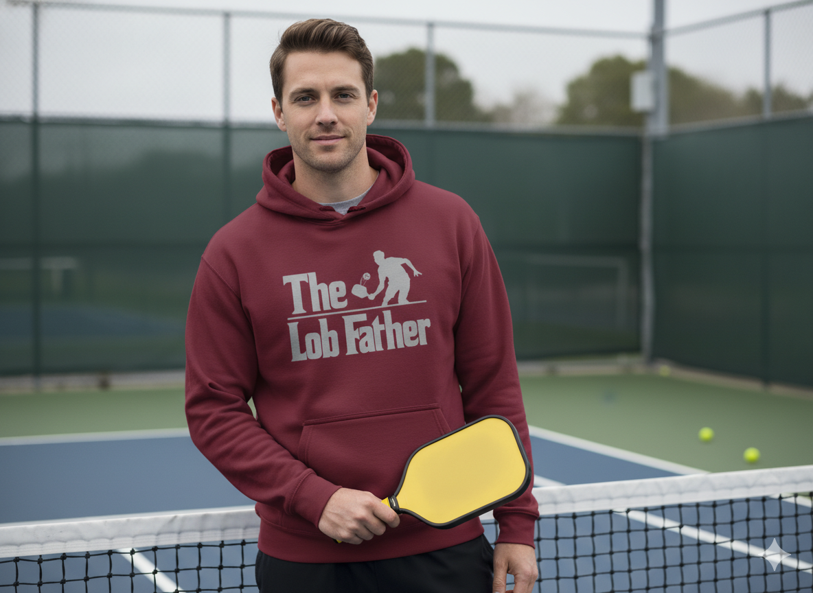 The Lob Father Unisex Pickleball T-Shirt