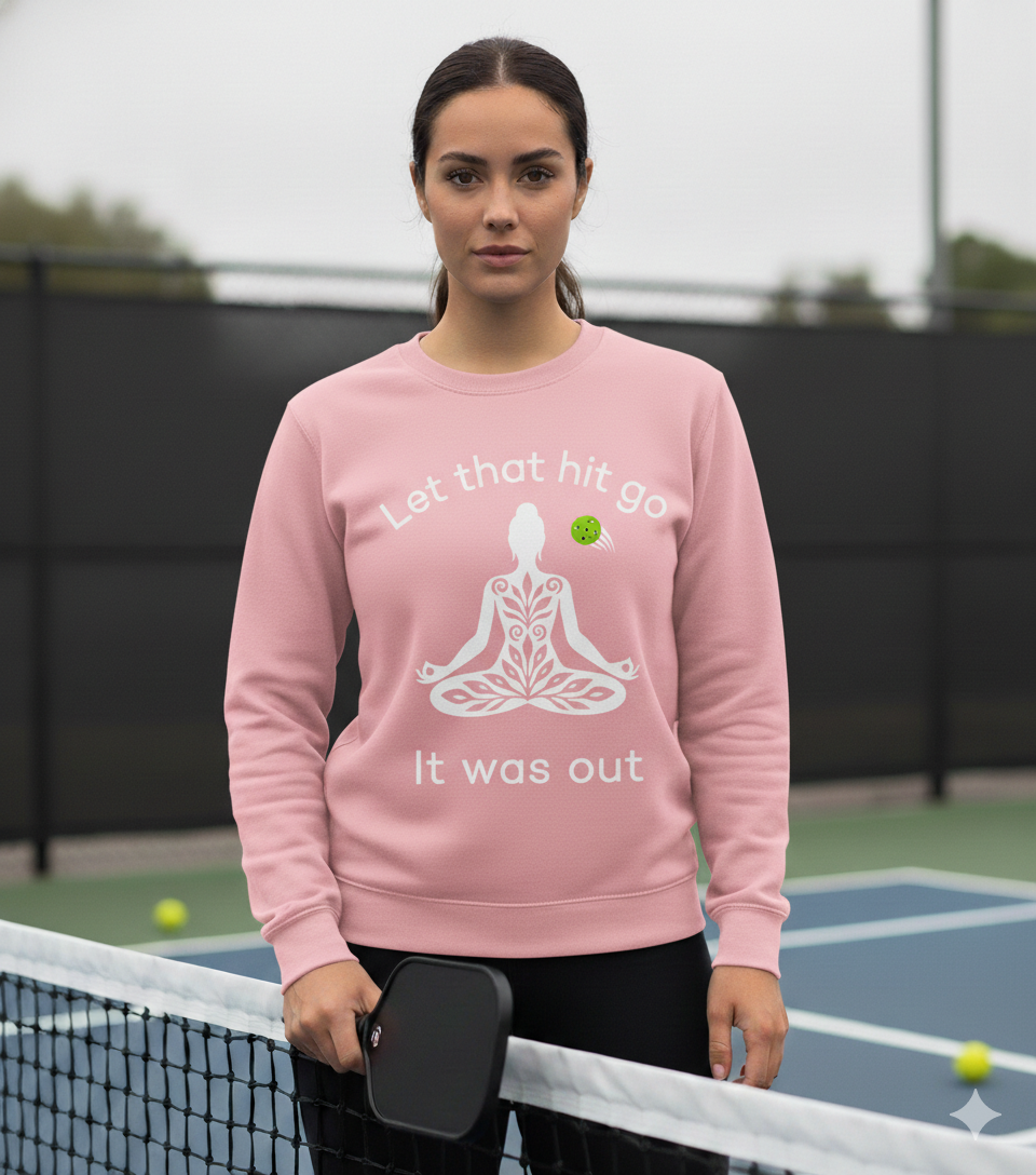 Let That Hit Go Unisex Pickleball T-Shirt