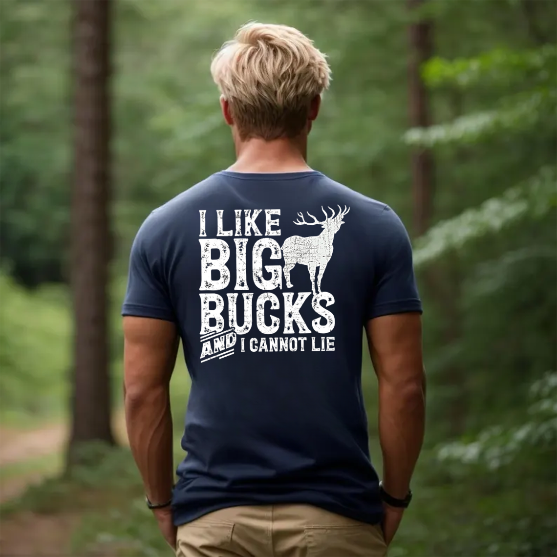 I Like Big Bucks And I Cannot Lie T-Shirt, Funny Deer Hunting Shirt, Big Buck Hunter Tee Gift for Men