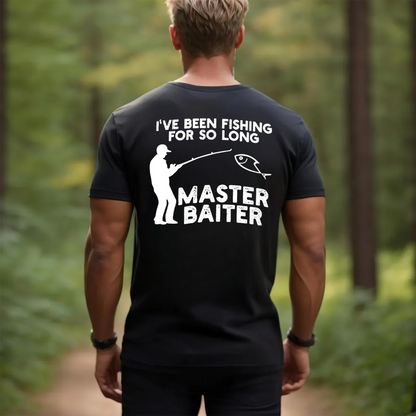 Master Baiter Funny Fishing T-Shirt, I've Been Fishing For So Long Shirt, Humor Fisherman Tee, Gift for Anglers