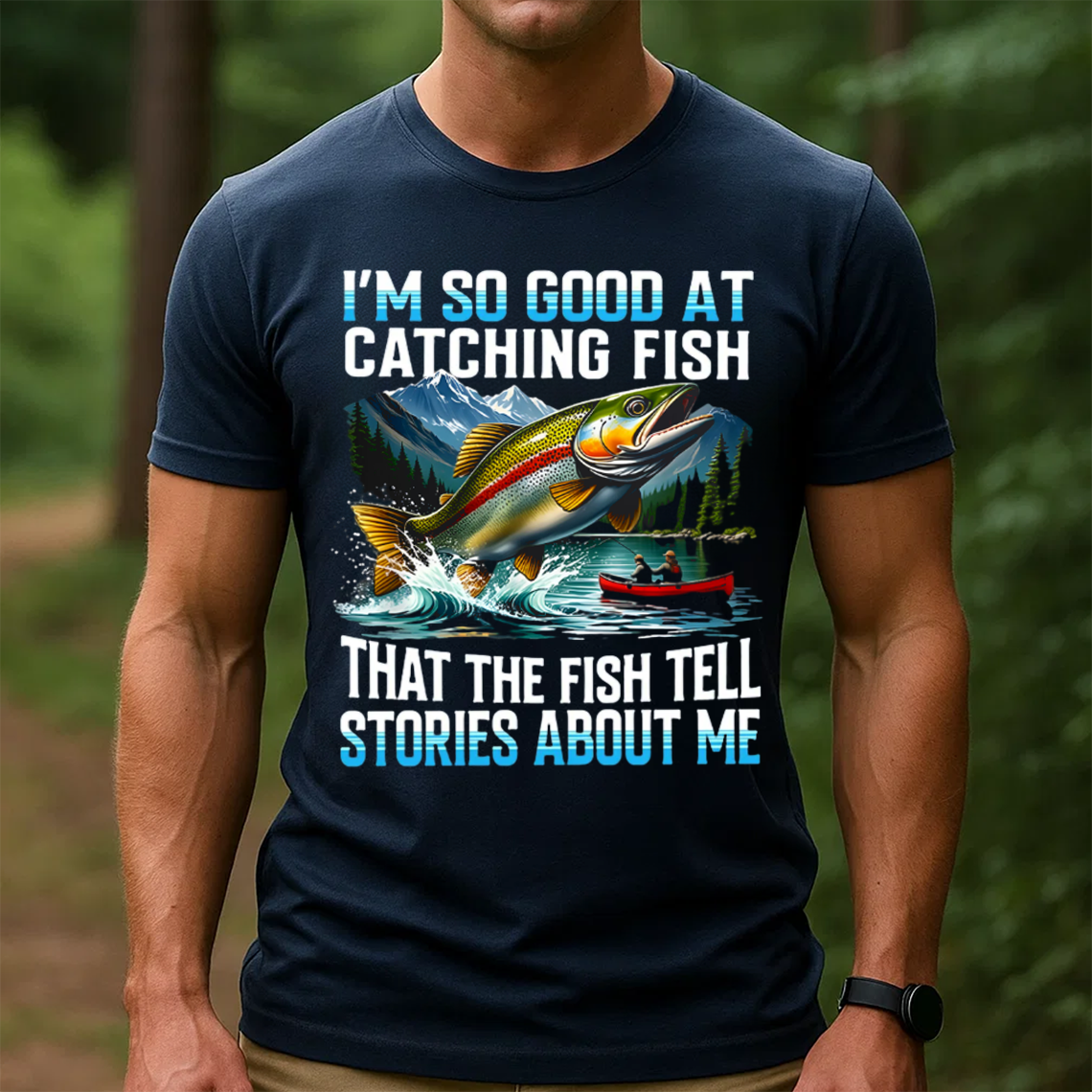 I'm So Good at Catching Fish T-Shirt, Funny Fishing Shirt, Fishing Lover Gift