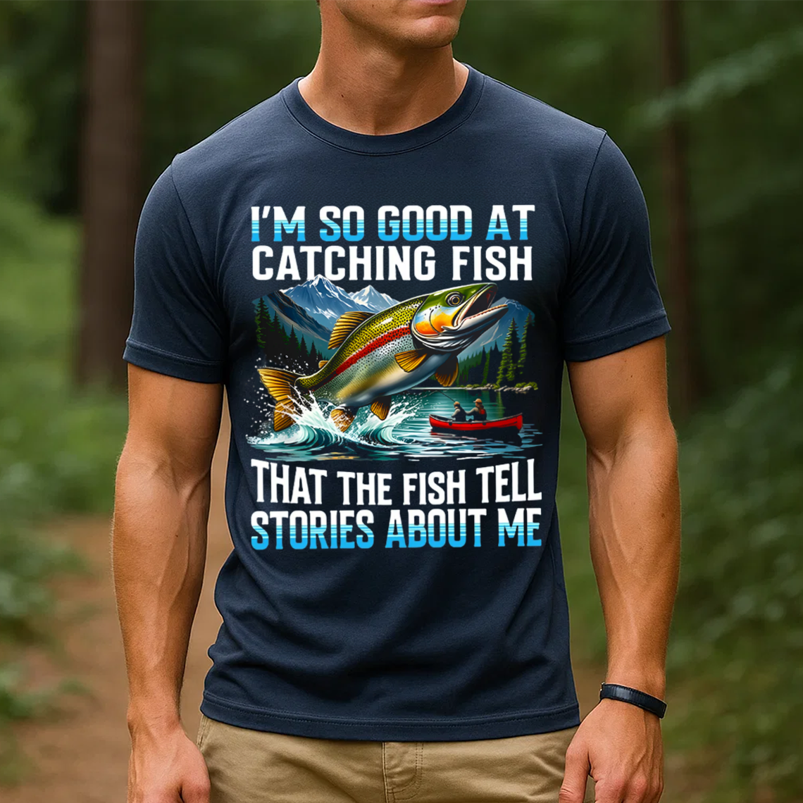 I'm So Good at Catching Fish T-Shirt, Funny Fishing Shirt, Fishing Lover Gift