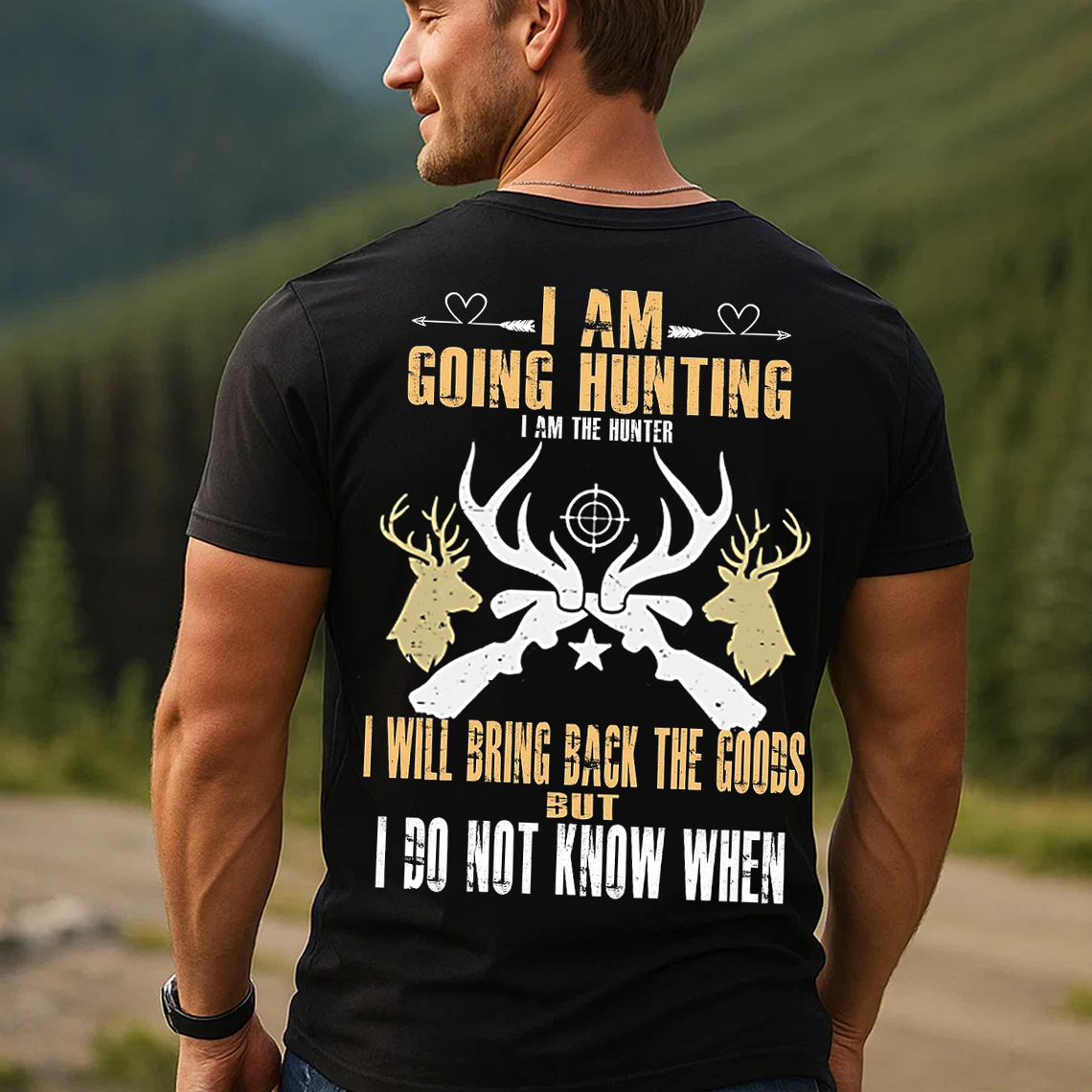 Going Hunting T-Shirt, Funny Hunter Shirt for Men, Deer Hunting Gift Tee, Outdoor Hunting Apparel