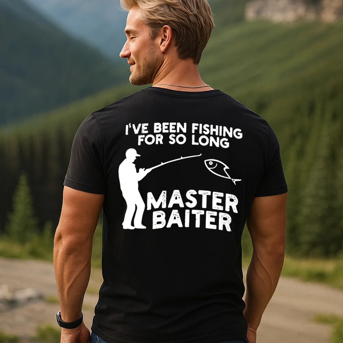 Master Baiter Funny Fishing T-Shirt, I've Been Fishing For So Long Shirt, Humor Fisherman Tee, Gift for Anglers
