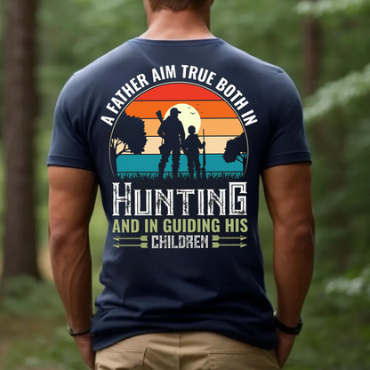 Father and Son Hunting T-Shirt, Deer Hunting Shirt for Dads, Family Hunter Gift Tee