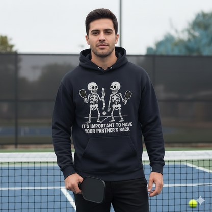 IT’S IMPORTANT TO HAVE YOUR PARTNER’S BACK Unisex Pickleball T-Shirt