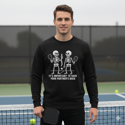 IT’S IMPORTANT TO HAVE YOUR PARTNER’S BACK Unisex Pickleball T-Shirt