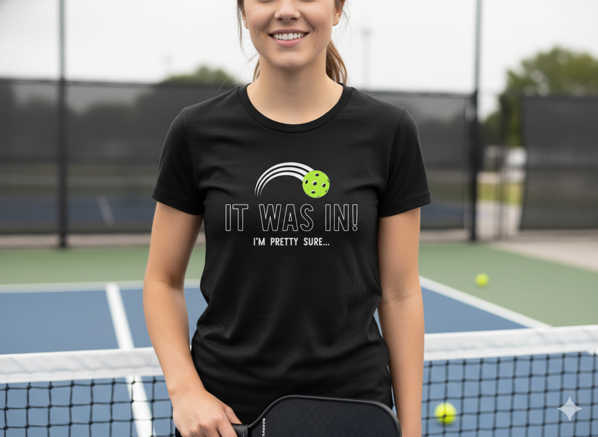 It Was In Unisex Pickleball T-Shirt