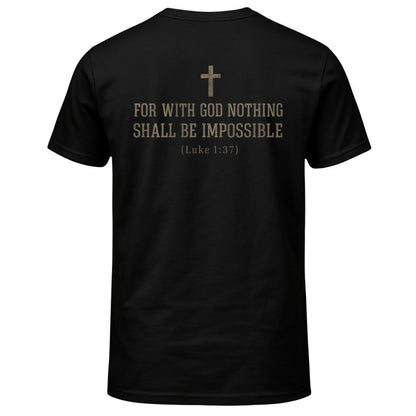 Faith Over Fear – Strength Through Christ Tee