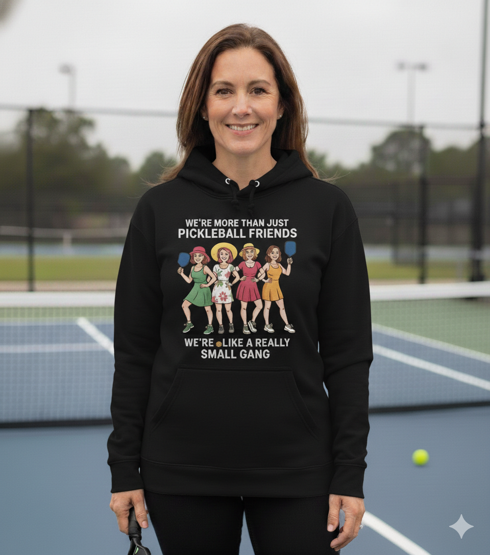 We're more than just pickleball friend Unisex Pickleball T-Shirt
