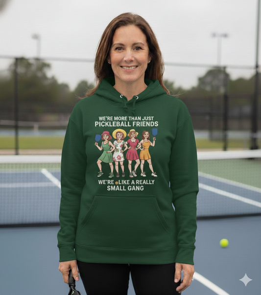 We're More Than Just Pickleball Friends We're like A Really Small Gang Vintage Unisex Pickleball T-Shirt