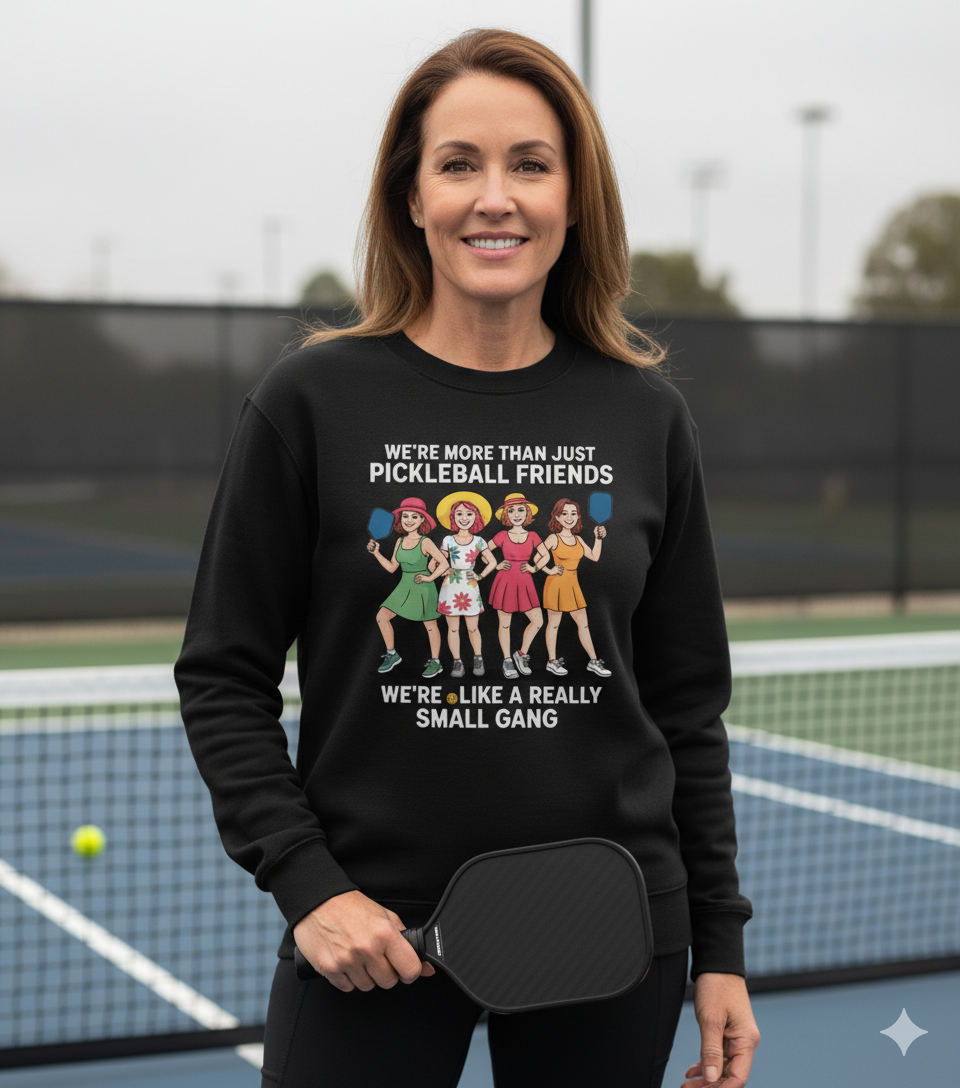 We're more than just pickleball friend Unisex Pickleball T-Shirt