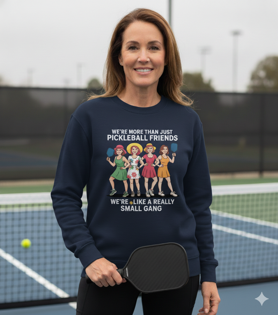 We're more than just pickleball friend Unisex Pickleball T-Shirt