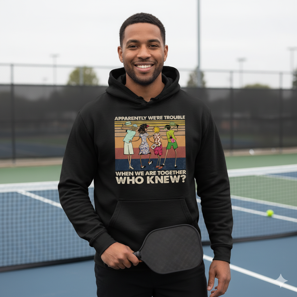 When We Are Together Who Knew Unisex Pickleball T-Shirt