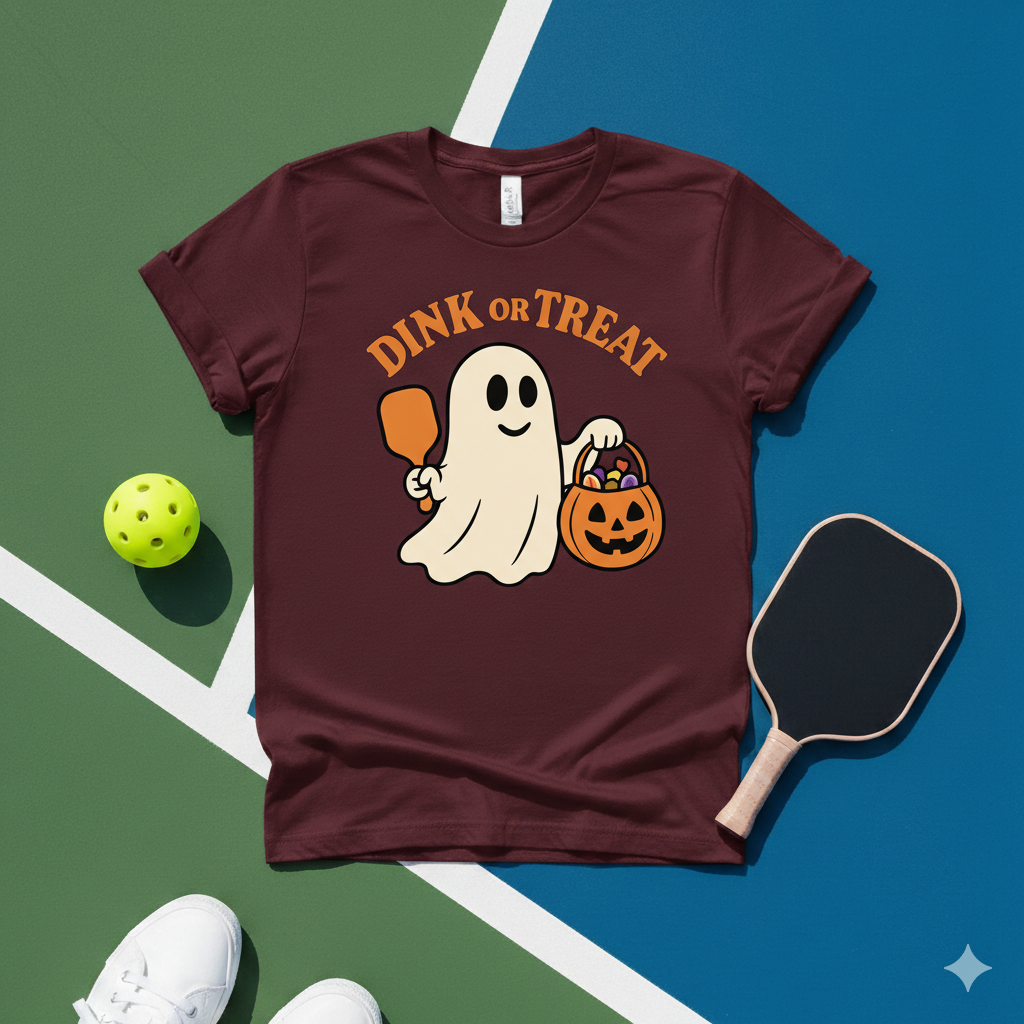 Dink or Treat Unisex Pickleball T-Shirt