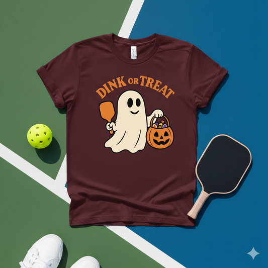 Dink or Treat Unisex Pickleball T-Shirt
