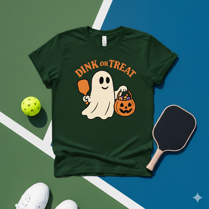Dink or Treat Unisex Pickleball T-Shirt