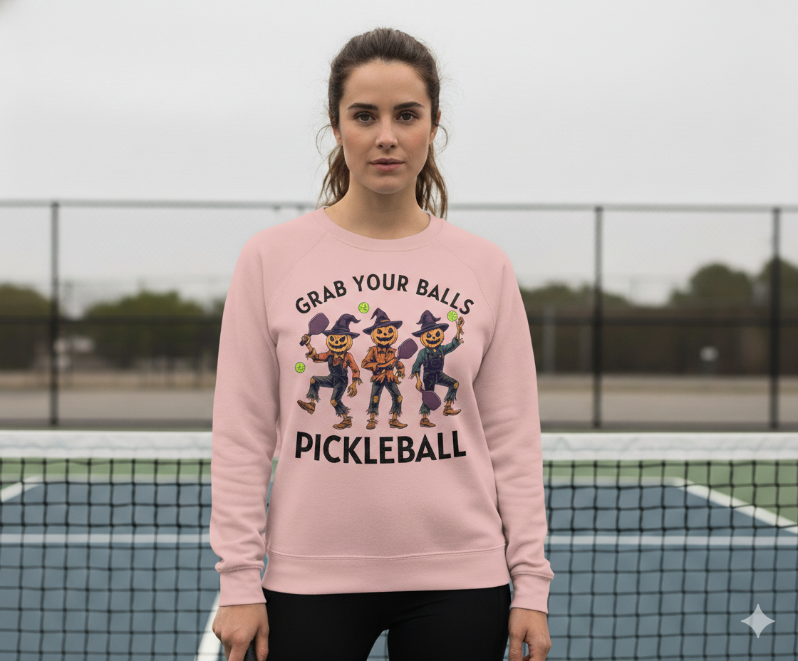 Halloween Unisex Pickleball T-Shirt