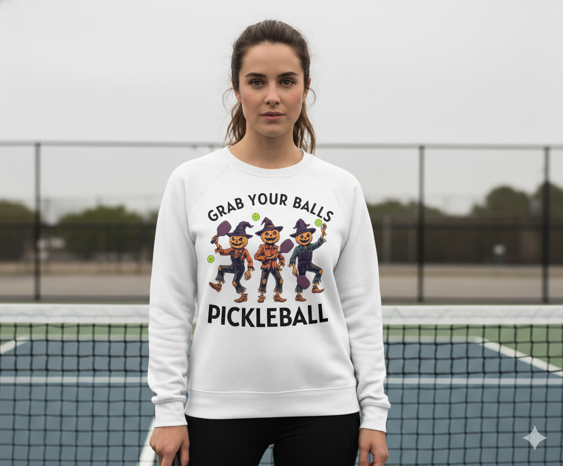 Halloween Unisex Pickleball T-Shirt