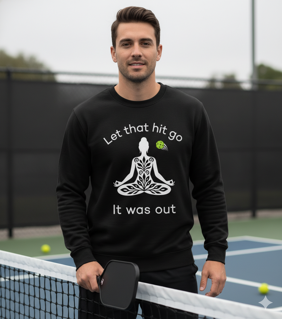Let That Hit Go Unisex Pickleball T-Shirt