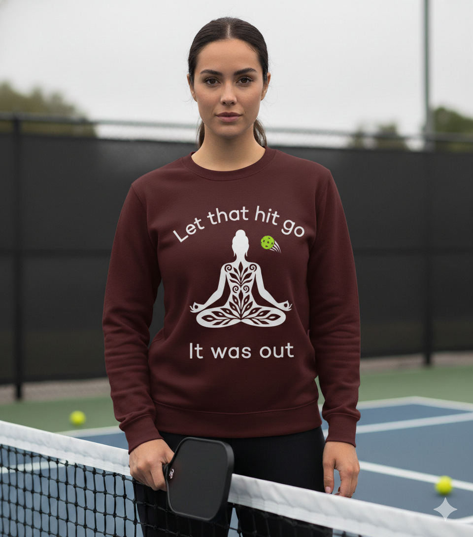 Let That Hit Go Unisex Pickleball T-Shirt
