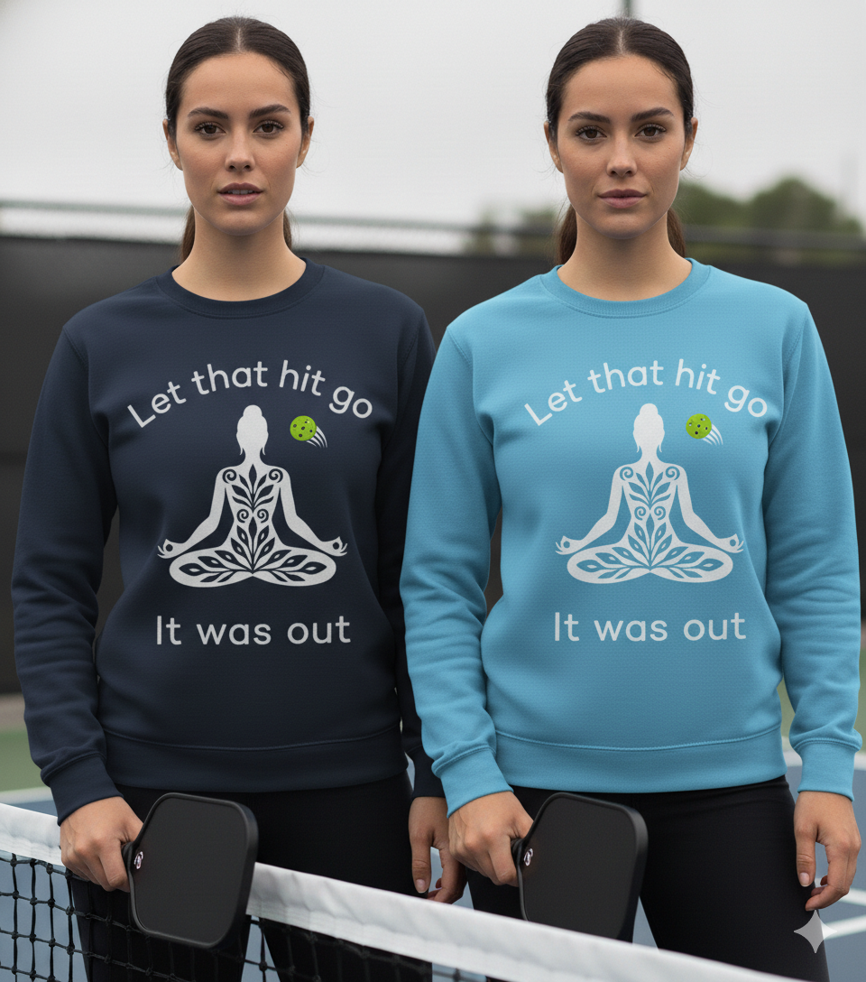 Let That Hit Go Unisex Pickleball T-Shirt
